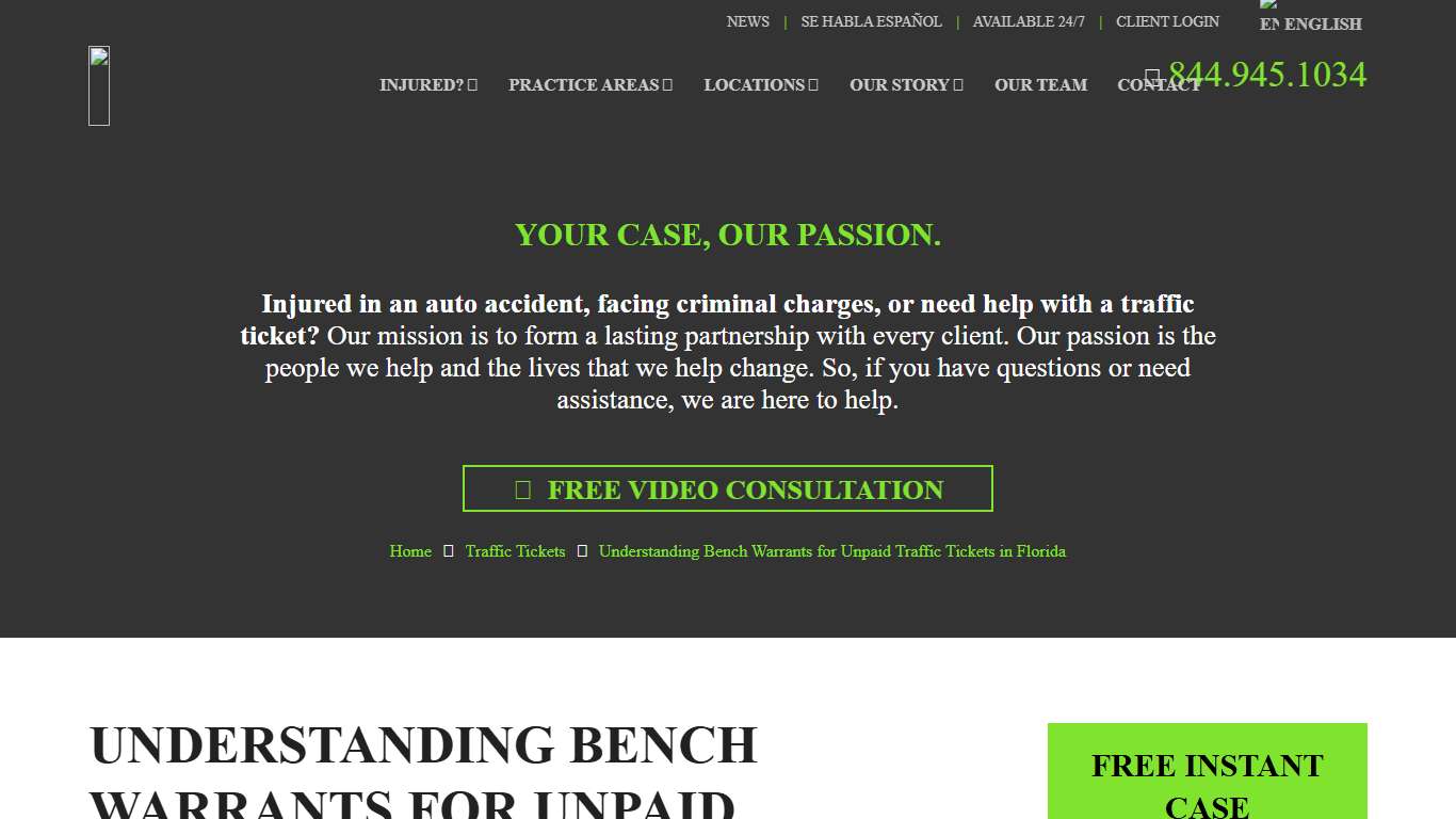 Understanding Bench Warrants for Unpaid Traffic Tickets in Florida | RHINO Lawyers