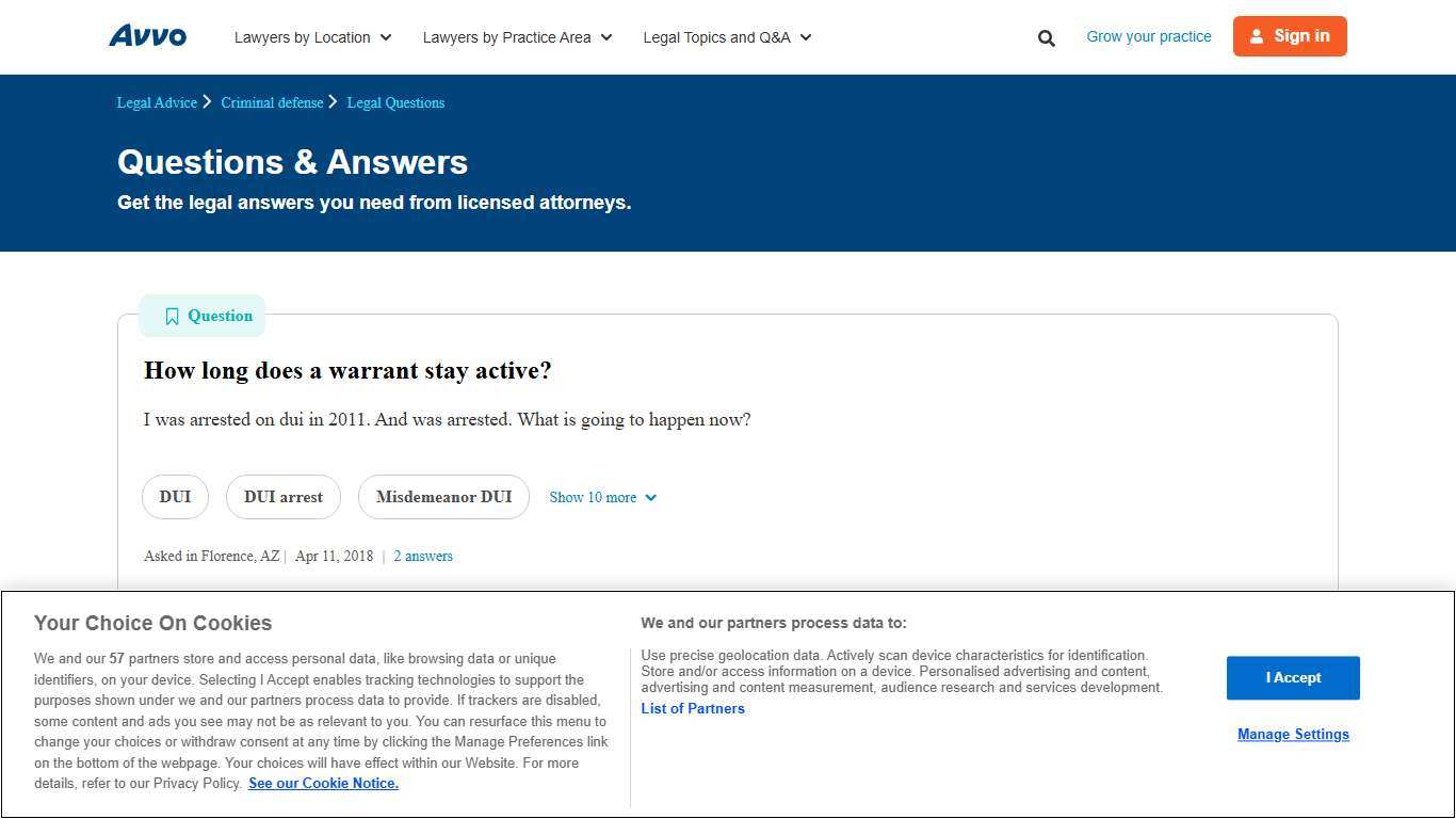 How long does a warrant stay active? - Legal Answers